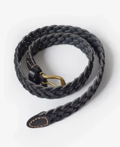 Best Braided Leather Belt - Black Belts