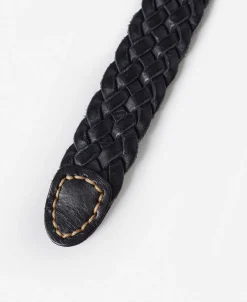 Best Braided Leather Belt - Black Belts