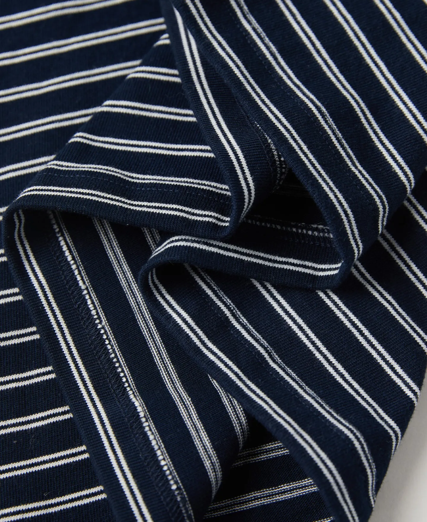Online Breton Striped Henley Long Sleeve T-Shirt - Navy/White Henleys | Long Sleeve T-Shirts