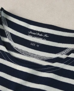Clearance Breton Striped Jersey Long Sleeve T-Shirt Long Sleeve T-Shirts | T-shirts