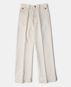 Online British Army 12 oz Wide Leg Fit Chino Trousers Pants&trousers