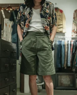 Online British Army Gurkha Bermuda Shorts - Olive Shorts