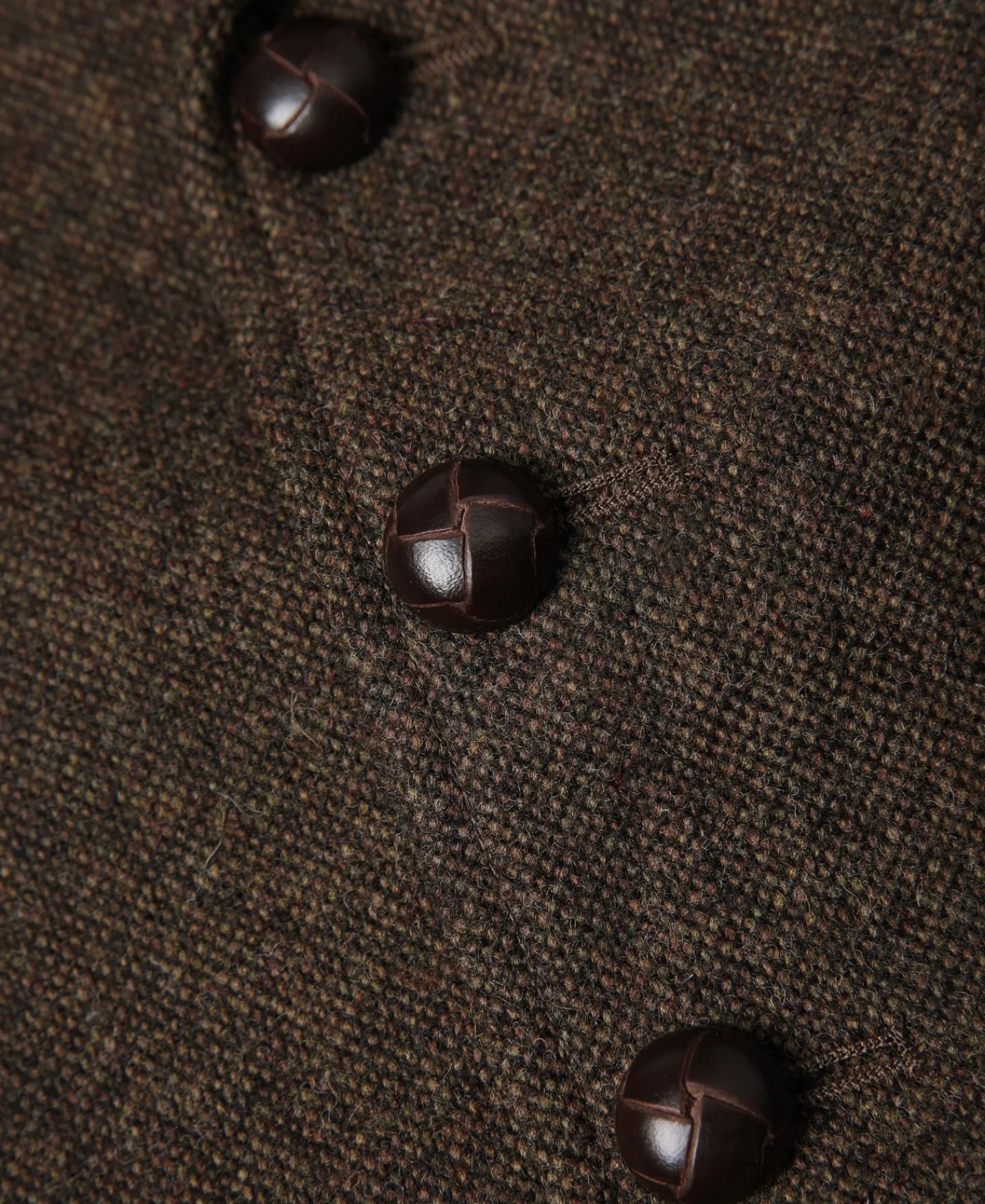 Fashion Brown Tweed Hunting Vest Waistcoats