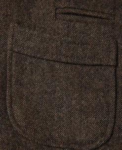 Fashion Brown Tweed Hunting Vest Waistcoats
