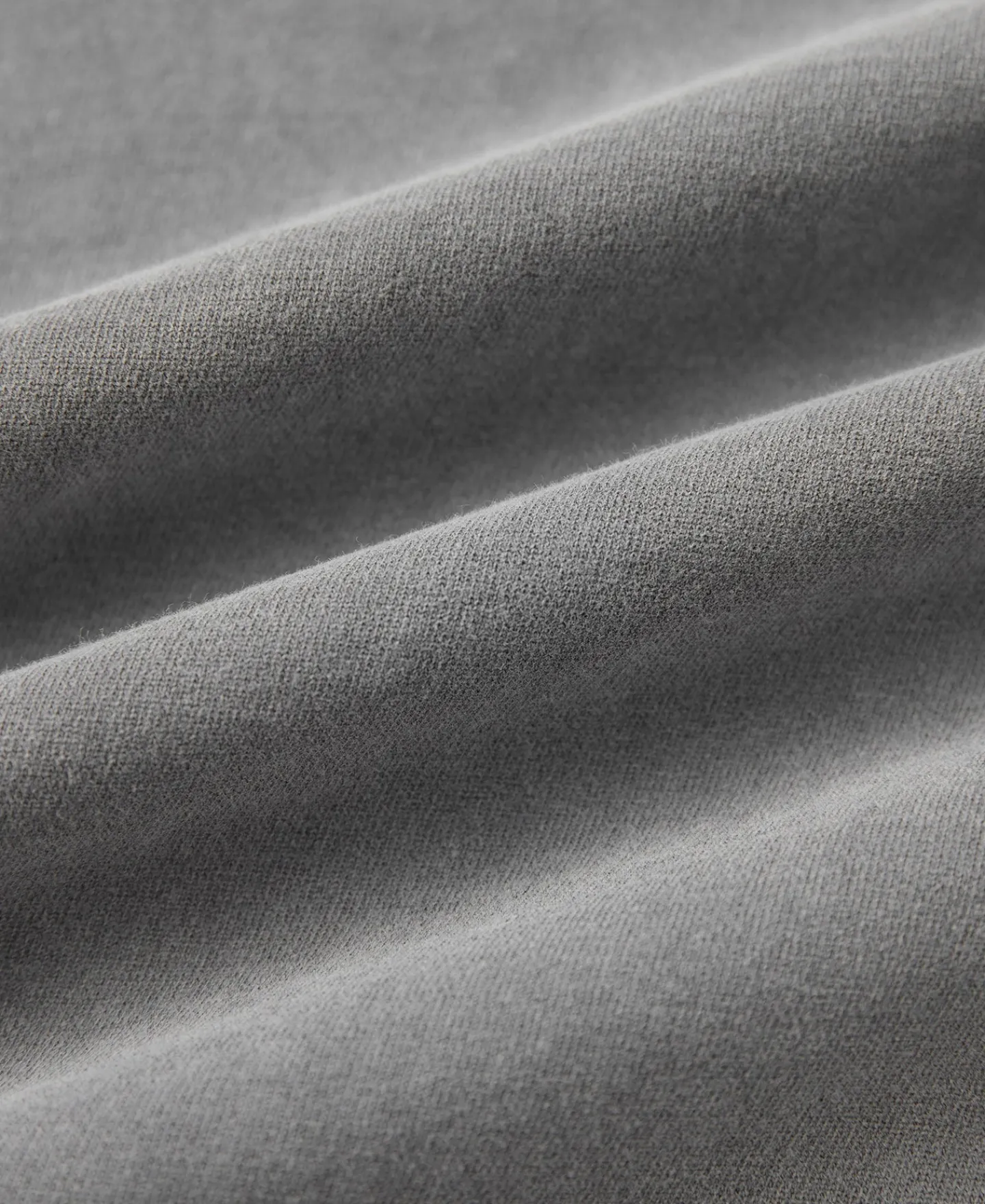 Online Brushed Texture Layered T-Shirt - Light Gray Short Sleeve T-Shirts | T-shirts