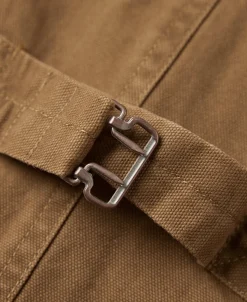 Clearance Canvas Work Vest - Brown Waistcoats
