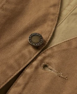 Clearance Canvas Work Vest - Brown Waistcoats