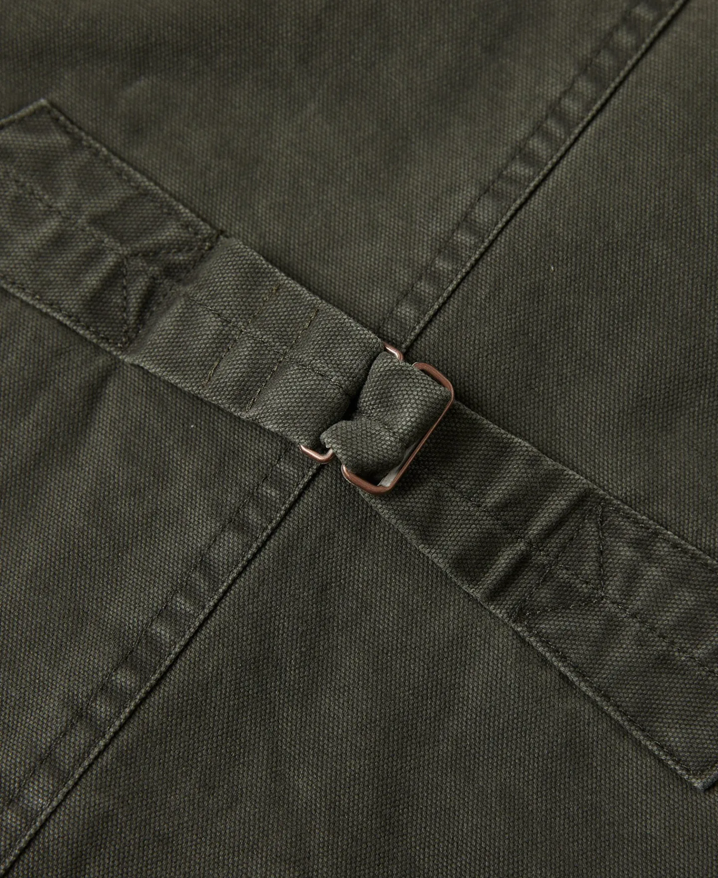 Online Canvas Work Vest - Dark Green Waistcoats