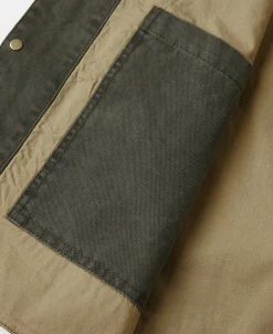 Online Canvas Work Vest - Dark Green Waistcoats
