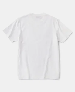 Hot Classic Fit 7.4 oz Jersey Crewneck Tubular T-Shirt - White Short Sleeve T-Shirts | T-shirts