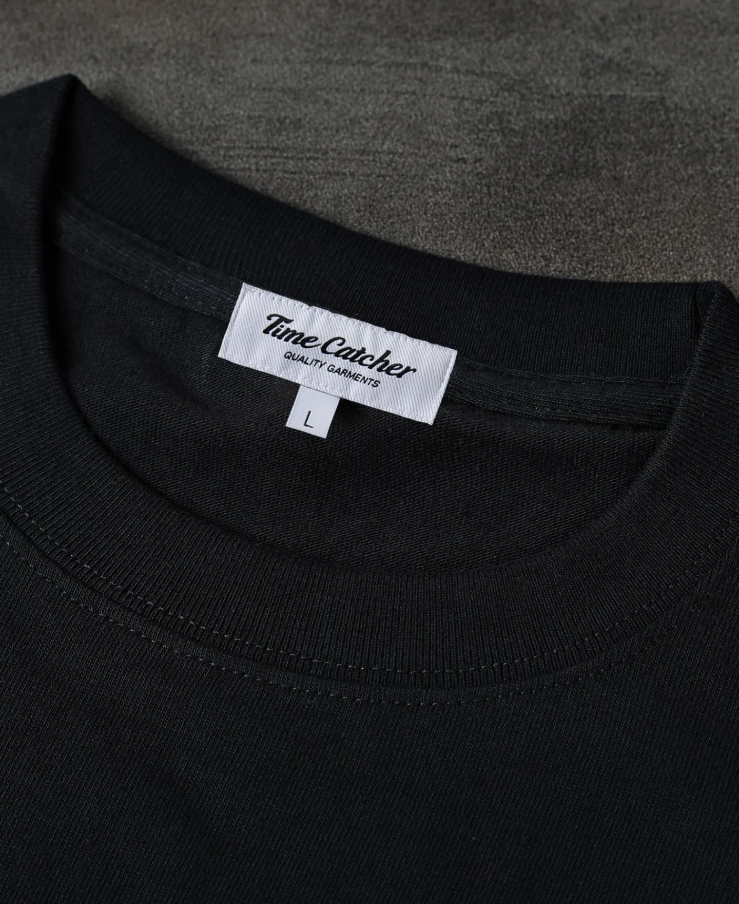 Hot Classic Fit 7.4 oz Jersey Crewneck Tubular T-Shirt - Black Short Sleeve T-Shirts | T-shirts