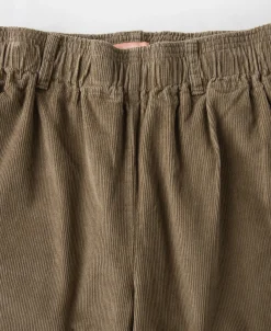 Hot Classic Fit Corduroy Pull-On Trousers - Khaki Pants&trousers