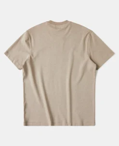 Hot Classic Fit Cotton and Modal-Blend T-Shirt - Light Coffee Short Sleeve T-Shirts | T-shirts