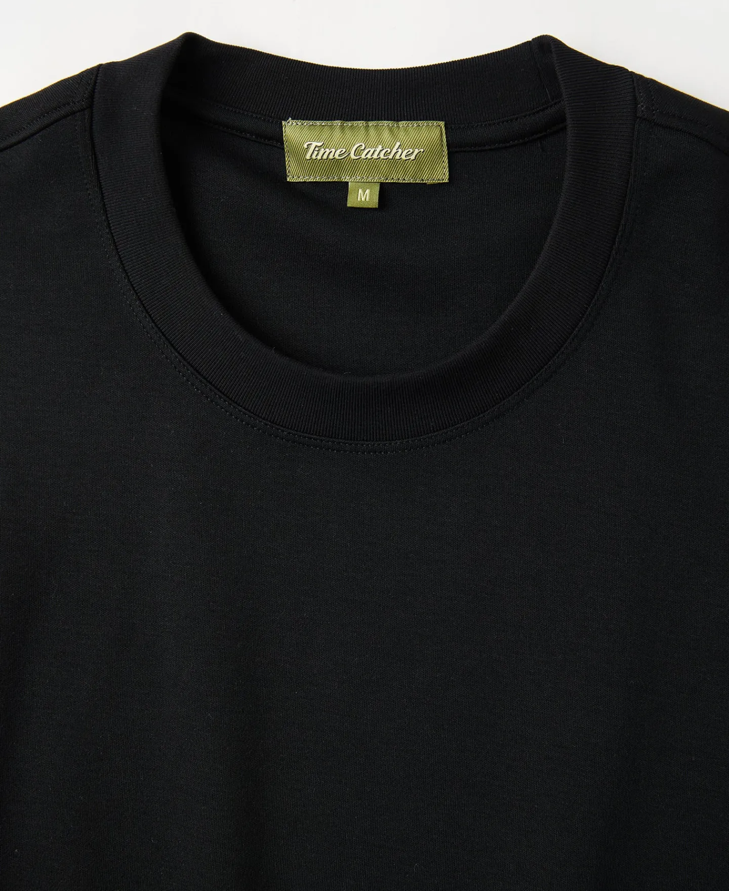 Online Classic Fit Cotton and Modal-Blend T-Shirt - Black Short Sleeve T-Shirts | T-shirts