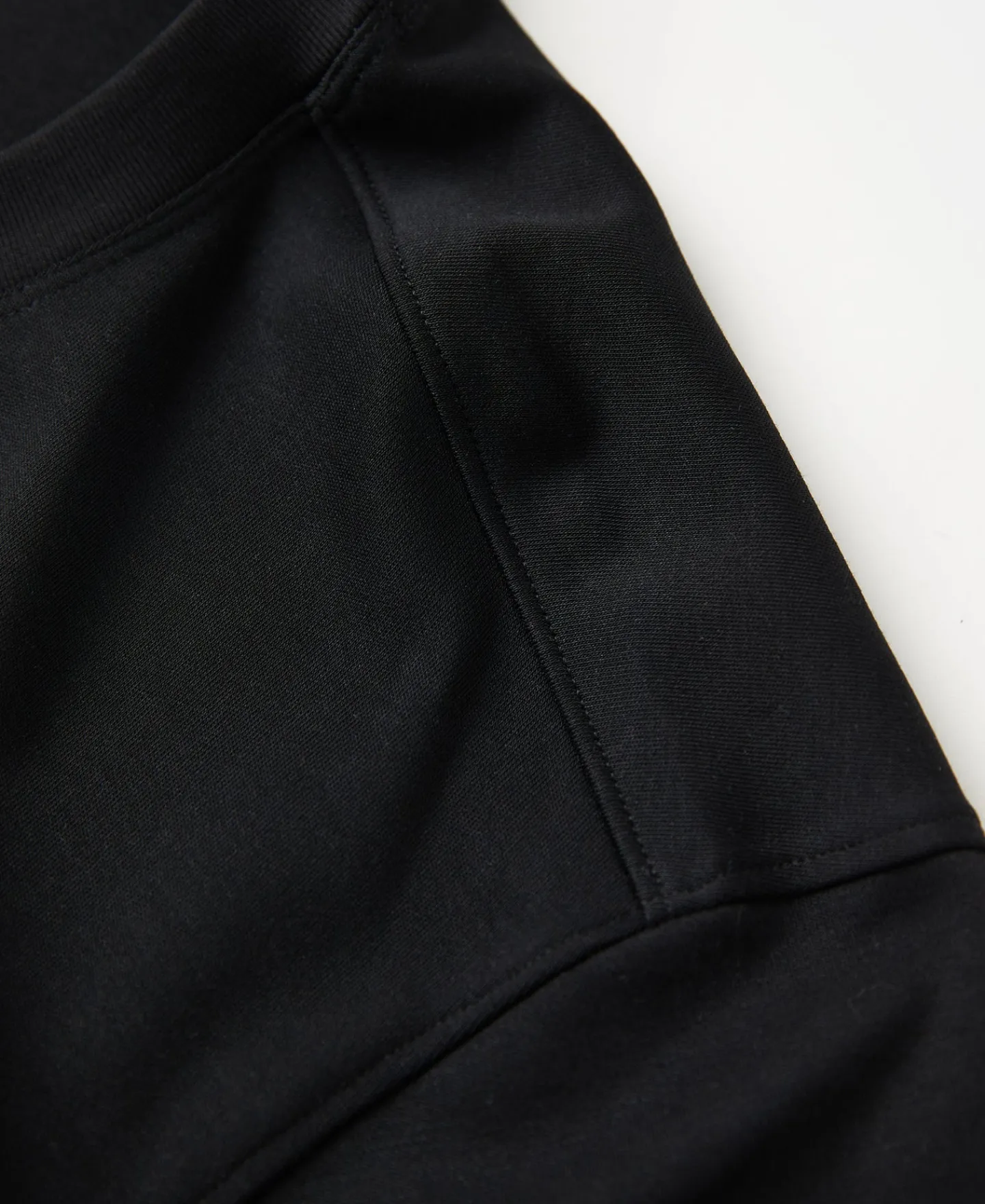 Online Classic Fit Cotton and Modal-Blend T-Shirt - Black Short Sleeve T-Shirts | T-shirts