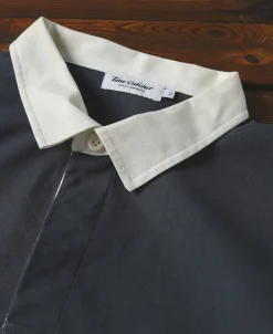 Sale Classic Fit Jersey Tubular Rugby Shirt - Blue Gray Polo Shirts | T-shirts