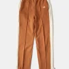 Discount Classic Straight-Leg Striped Logo-Embroidered Cotton-Terry Sweatpants - Orange Pants&trousers