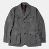 Clearance Coloured Speckle Tweed Safari Jacket Jackets&coats