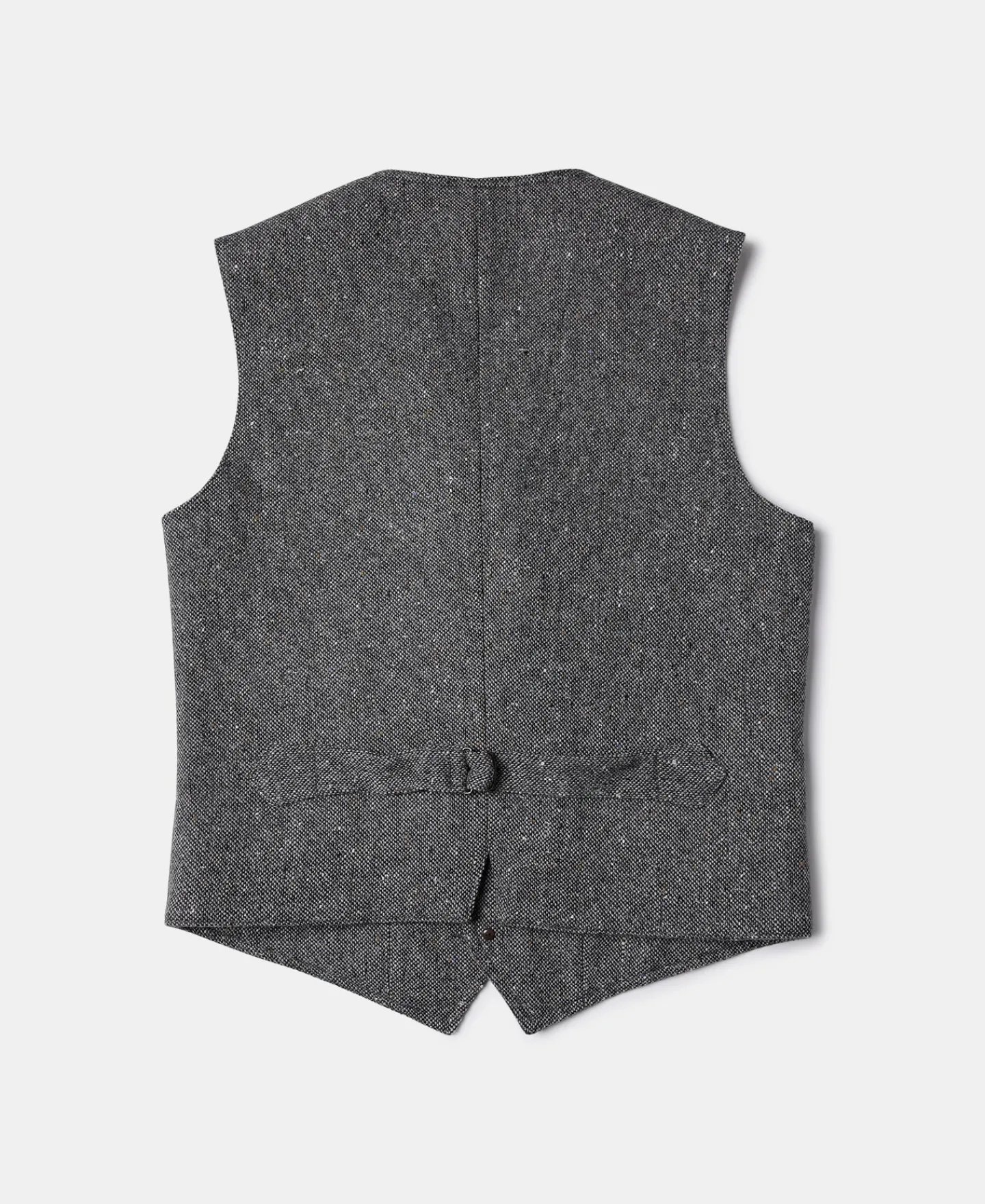 Outlet Coloured Speckle Tweed Safari Vest Waistcoats