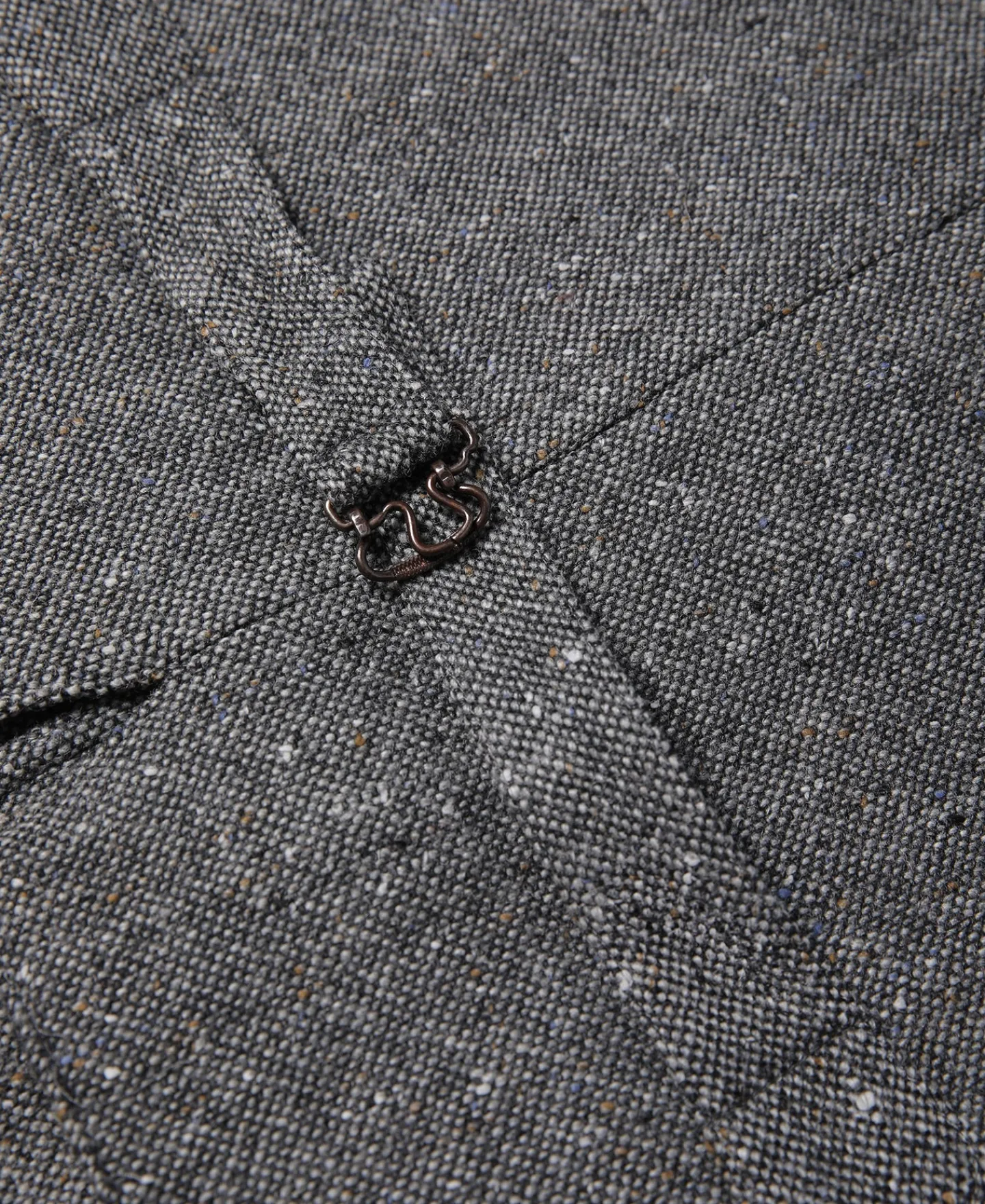 Outlet Coloured Speckle Tweed Safari Vest Waistcoats
