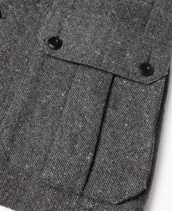 Clearance Coloured Speckle Tweed Safari Jacket Jackets&coats