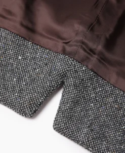 Outlet Coloured Speckle Tweed Safari Vest Waistcoats