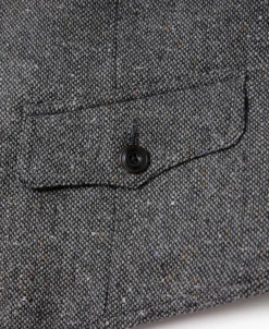 Outlet Coloured Speckle Tweed Safari Vest Waistcoats