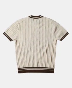 Best Contrast Ribbed Crew Neck Knit T-Shirt Knitwear&sweaters | Short Sleeve T-Shirts