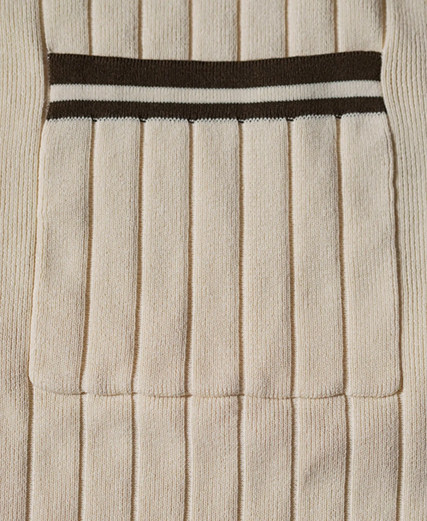 Best Contrast Ribbed Crew Neck Knit T-Shirt Knitwear&sweaters | Short Sleeve T-Shirts