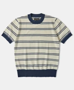 Online Crew Neck Stripe Breton Shirt Knitwear&sweaters | Short Sleeve T-Shirts