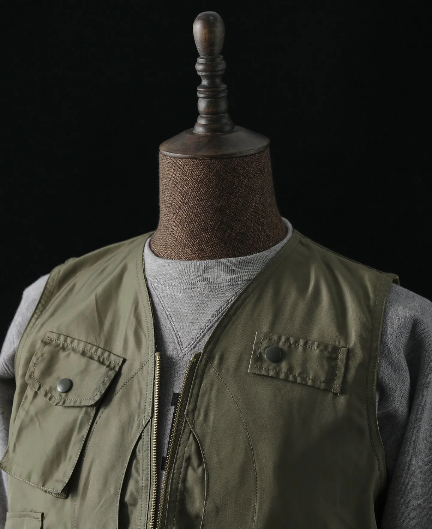 Clearance Experimental Sample Reversible Functional Vest Waistcoats