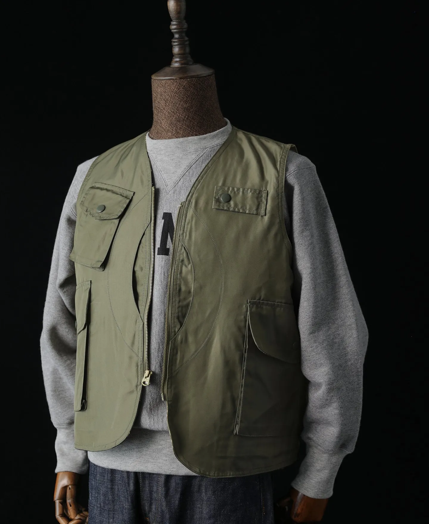 Clearance Experimental Sample Reversible Functional Vest Waistcoats