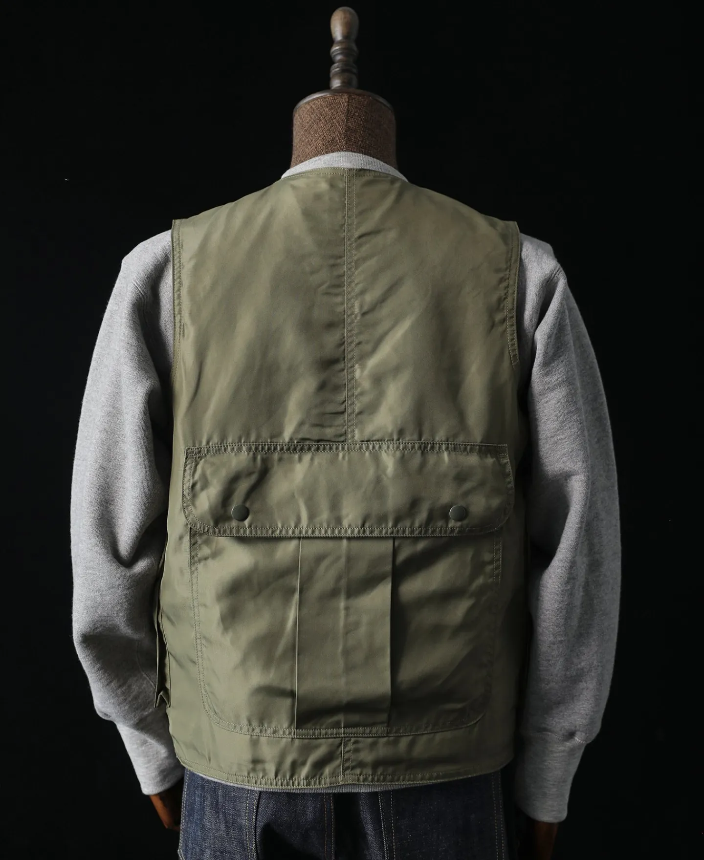Clearance Experimental Sample Reversible Functional Vest Waistcoats