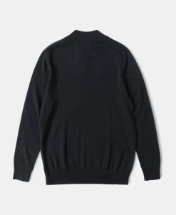 Sale Extrafine Merino Wool Pullover Sweater - Black Knitwear&sweaters