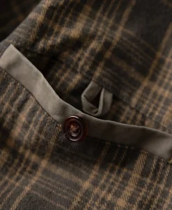 Discount Flannel Lined Twill Harrington Jacket - Faded Khaki Jackets&coats