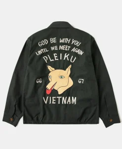 Sale Fox Embroidery Vietnam Souvenir Jacket Jackets&coats