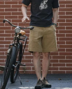 Clearance French Army Dispatch Motorcycle Shorts Shorts