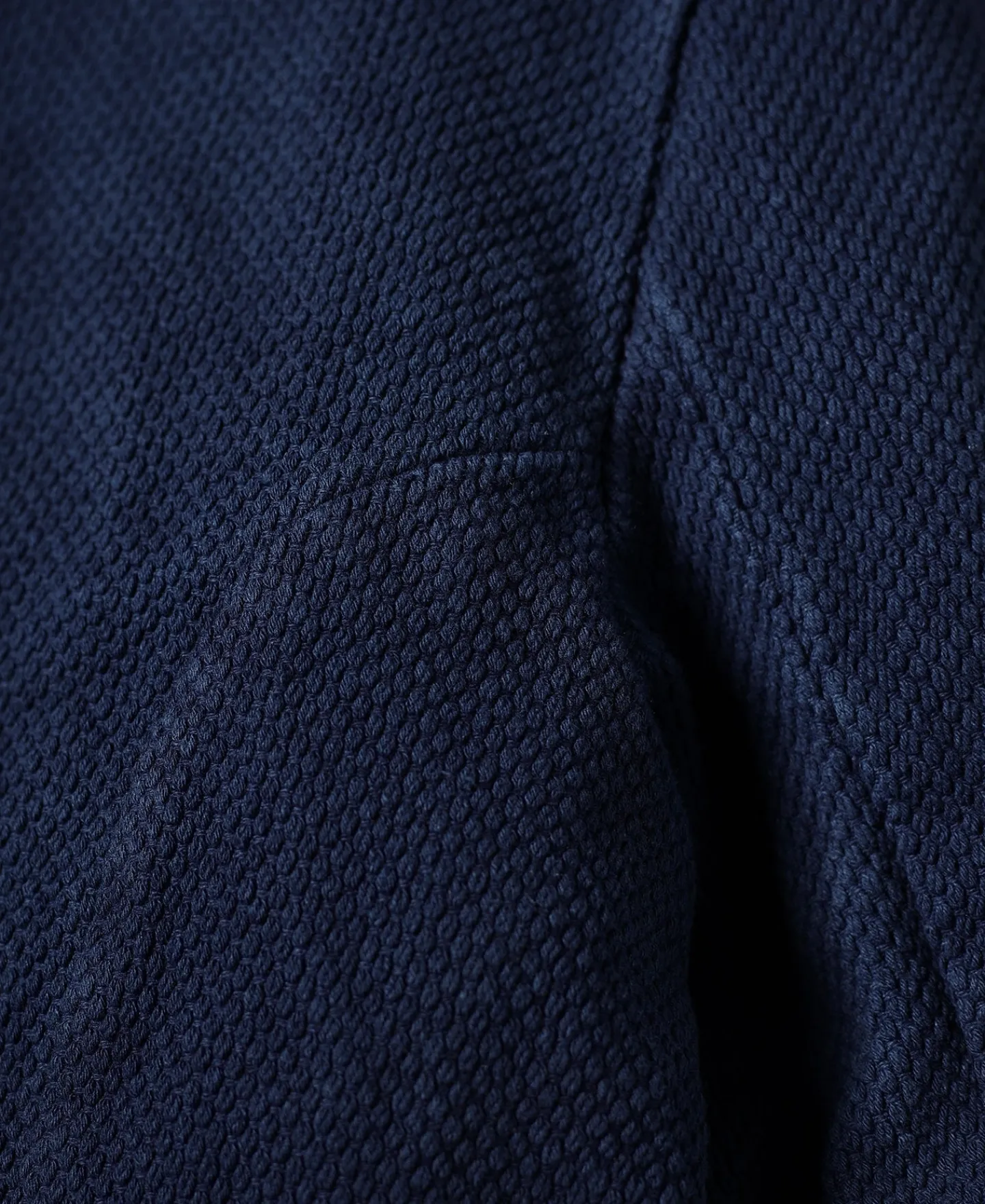 Sale French Indigo-Dyed Sashiko Work Jacket Jackets&coats