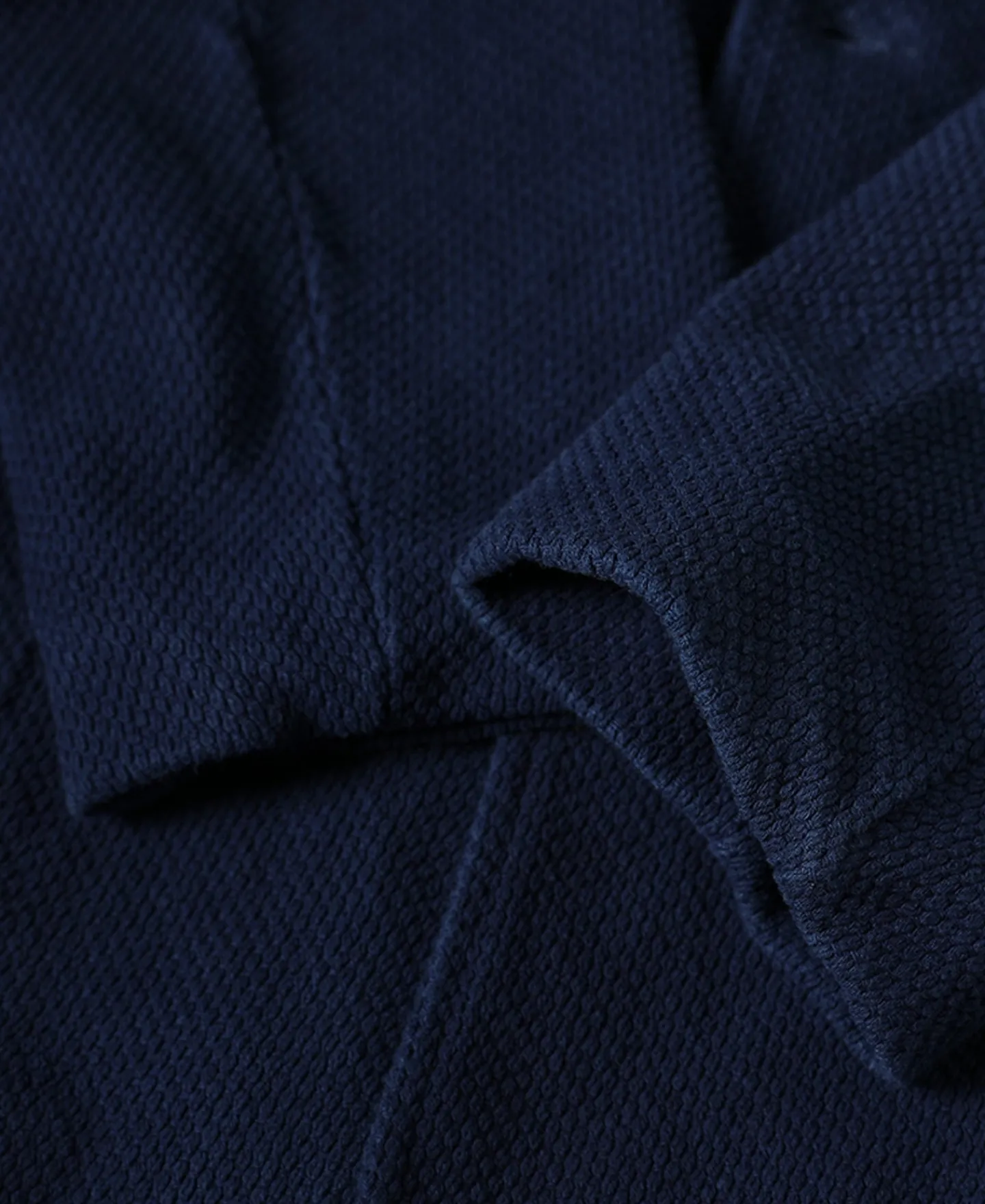 Sale French Indigo-Dyed Sashiko Work Jacket Jackets&coats