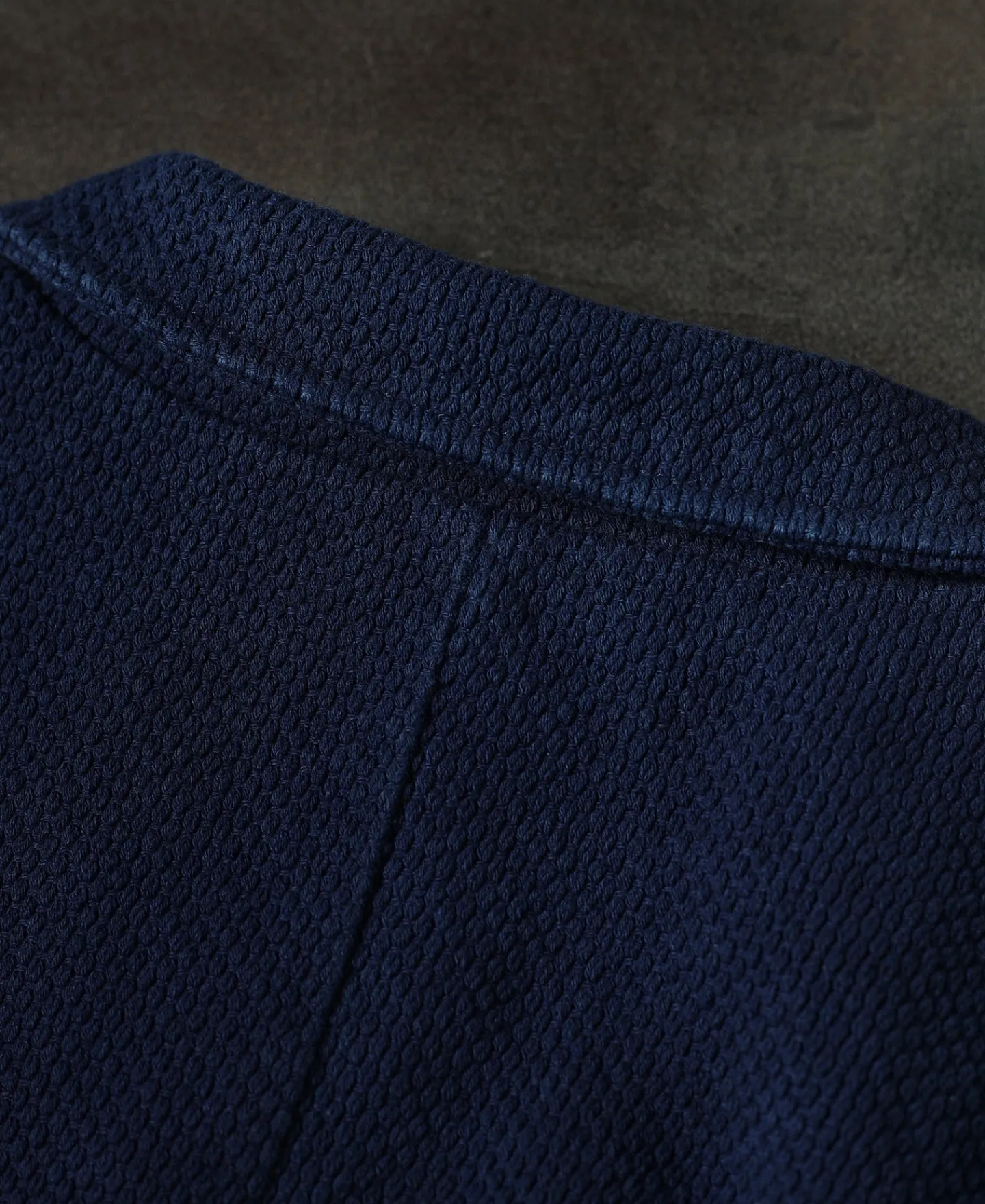 Sale French Indigo-Dyed Sashiko Work Jacket Jackets&coats