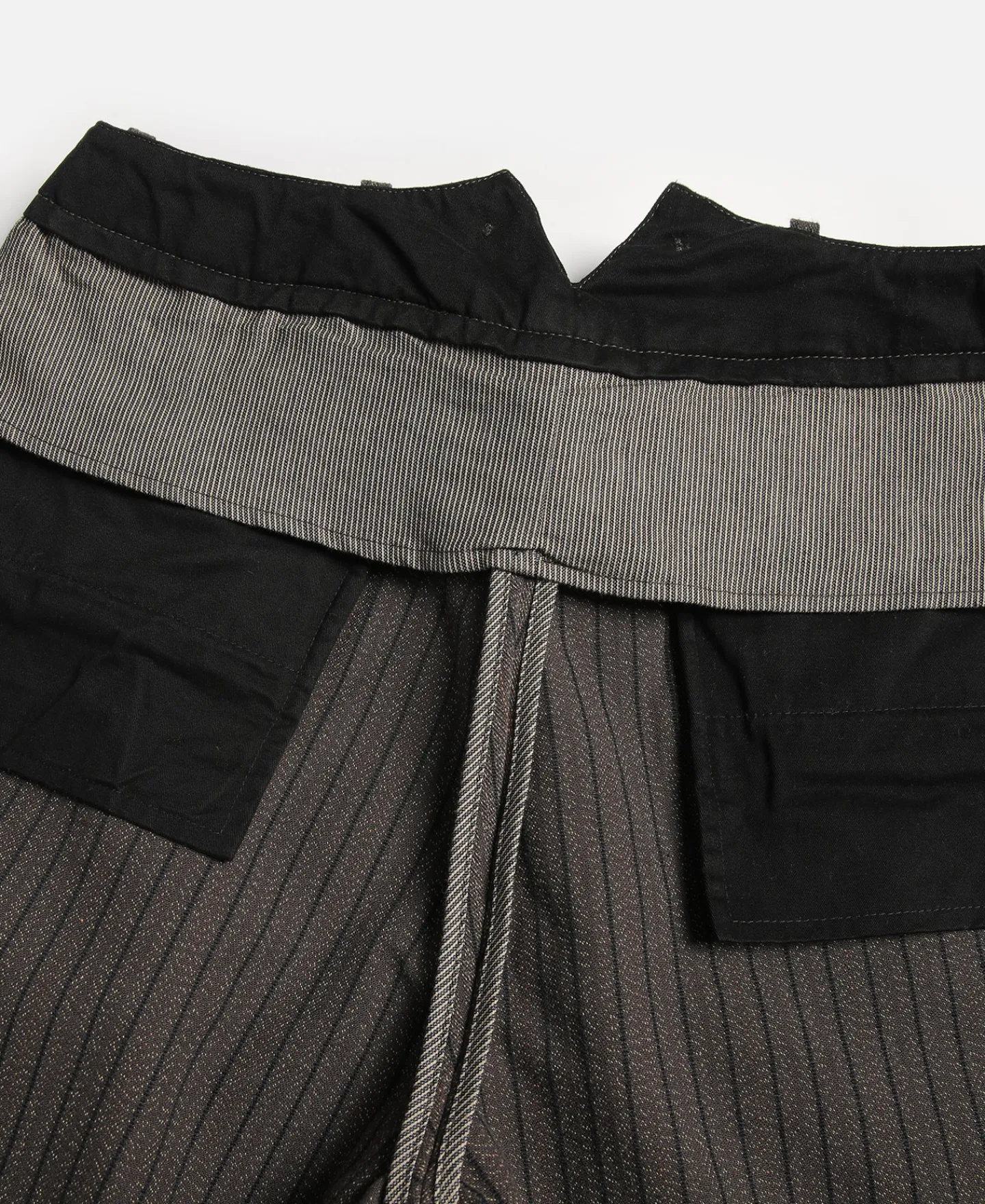 Discount French Salt & Pepper Striped Chambray Work Trousers Pants&trousers