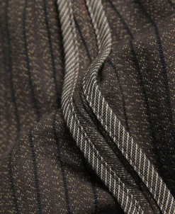 Discount French Salt & Pepper Striped Chambray Work Trousers Pants&trousers