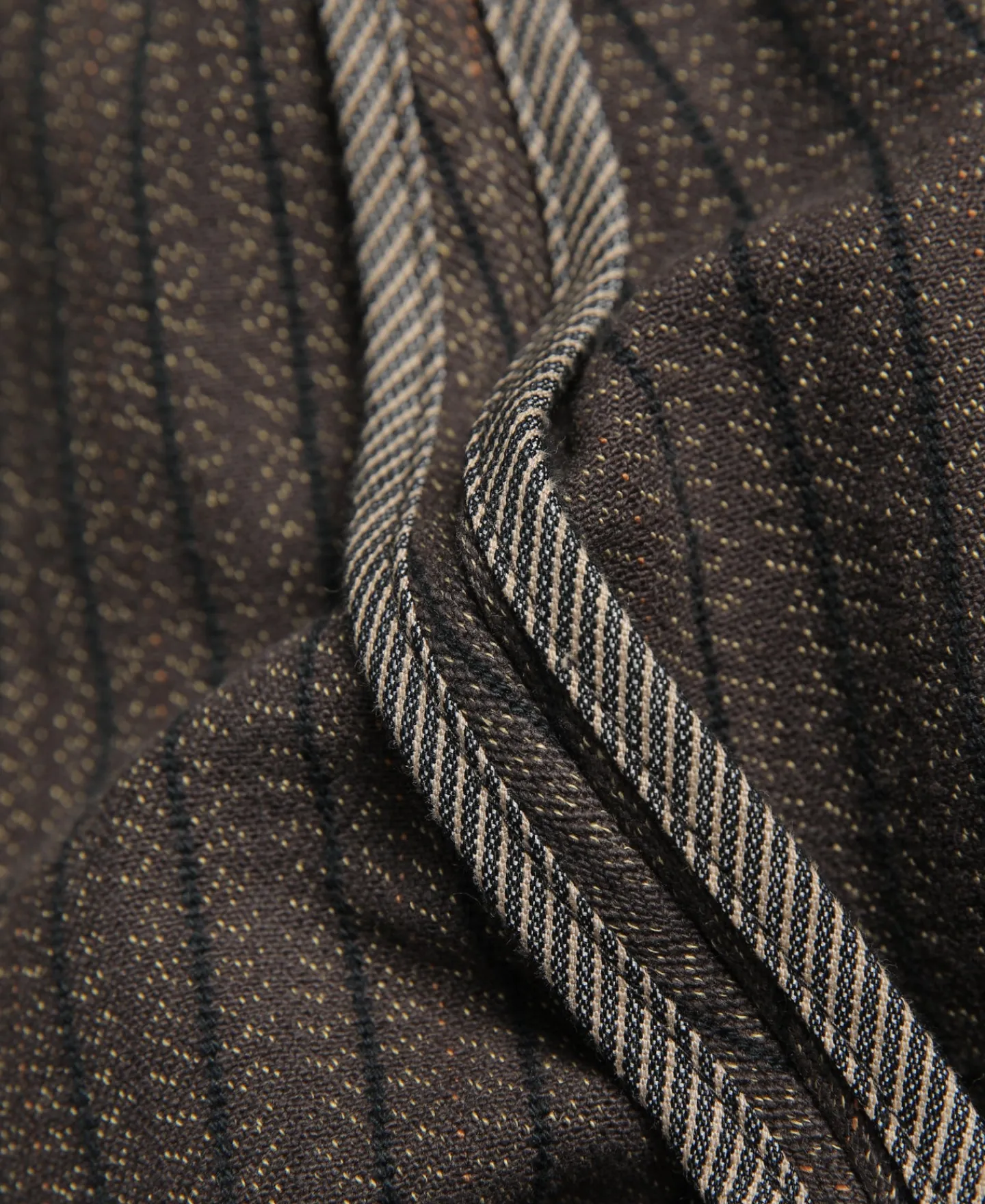 Discount French Salt & Pepper Striped Chambray Work Trousers Pants&trousers