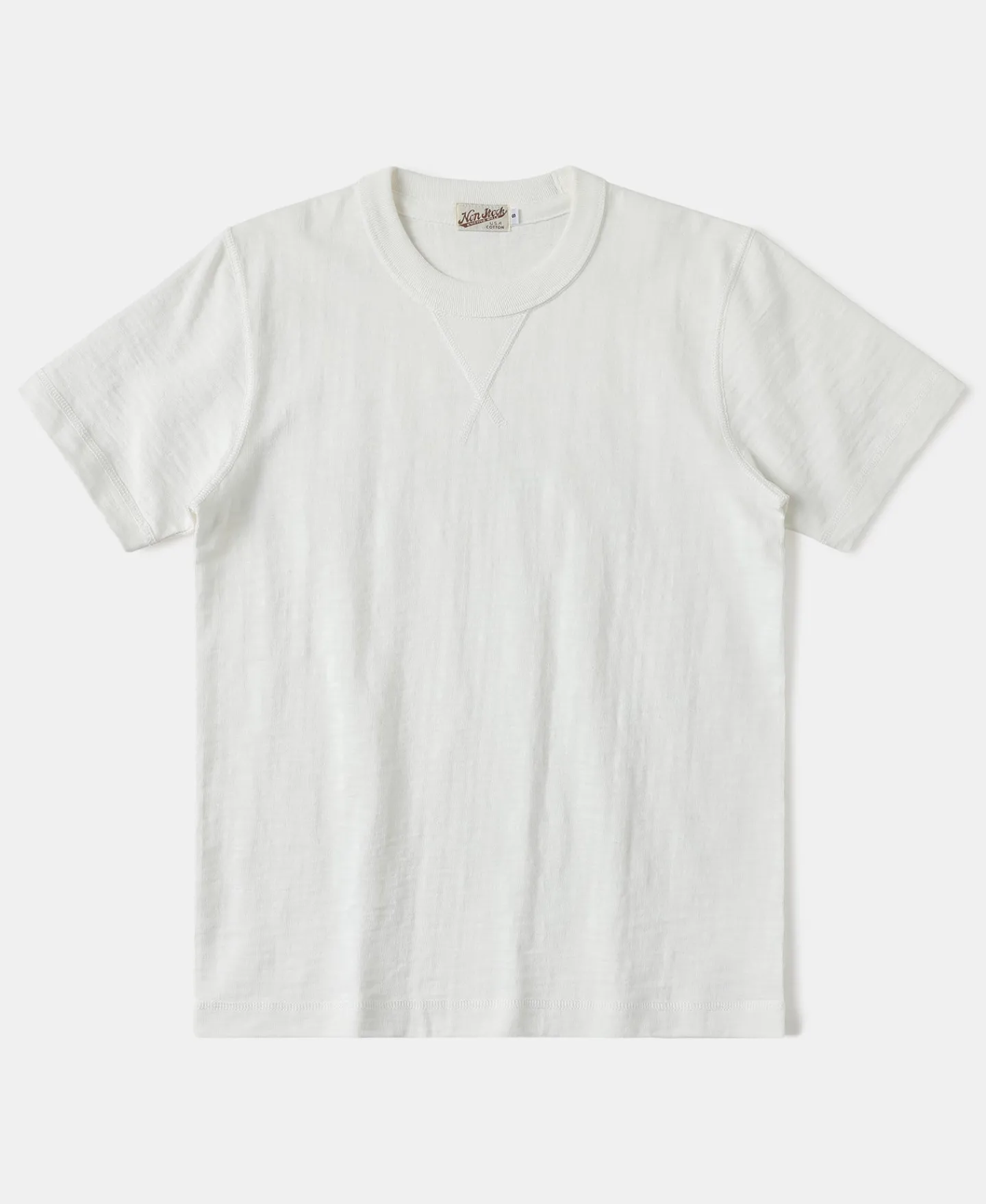 Best Heavyweight US Cotton Gusset Tubular T-Shirt - White Short Sleeve T-Shirts | T-shirts