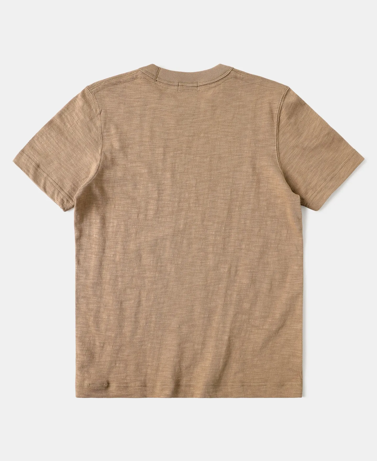 Sale Heavyweight US Cotton Gusset Tubular T-Shirt - Sand Short Sleeve T-Shirts | T-shirts