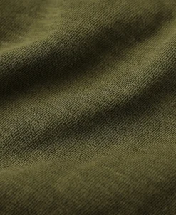 Fashion Heavyweight US Cotton Gusset Tubular T-Shirt - Green Short Sleeve T-Shirts | T-shirts