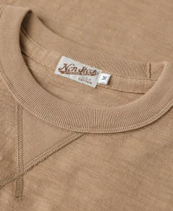 Sale Heavyweight US Cotton Gusset Tubular T-Shirt - Sand Short Sleeve T-Shirts | T-shirts