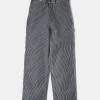 Fashion Hickory Stripe Carpenter Pants Pants&trousers