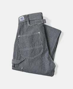 Fashion Hickory Stripe Carpenter Pants Pants&trousers