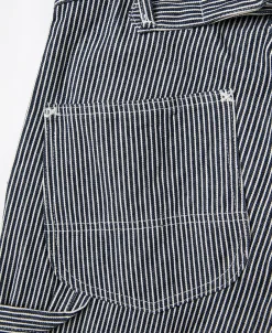 Fashion Hickory Stripe Carpenter Pants Pants&trousers